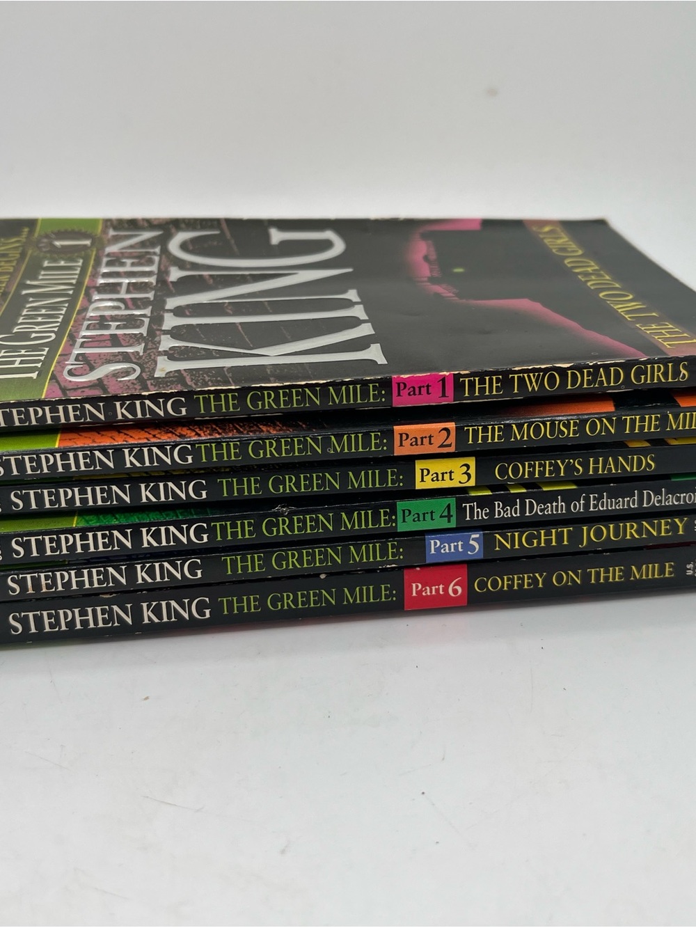 Stephen King The Green Mile Paperback Set